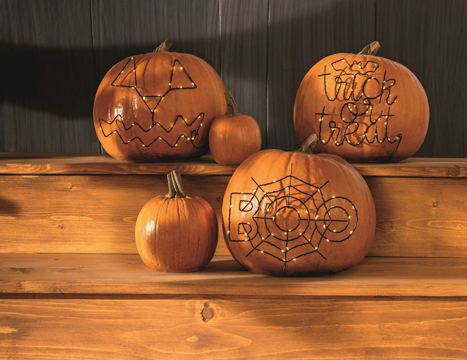 Light Up Pumpkin Decorations