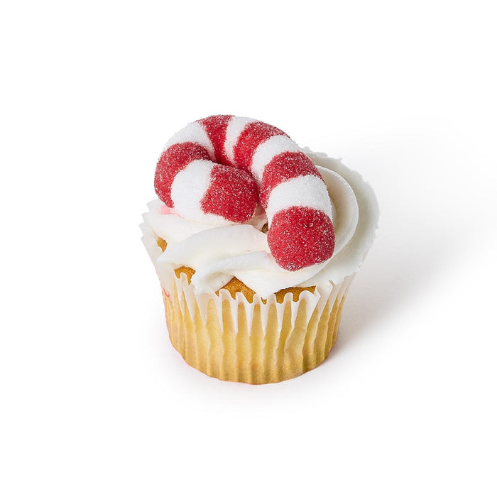 Candy Cane Natural Vanilla Flavor Sugar Coated Marshmallows