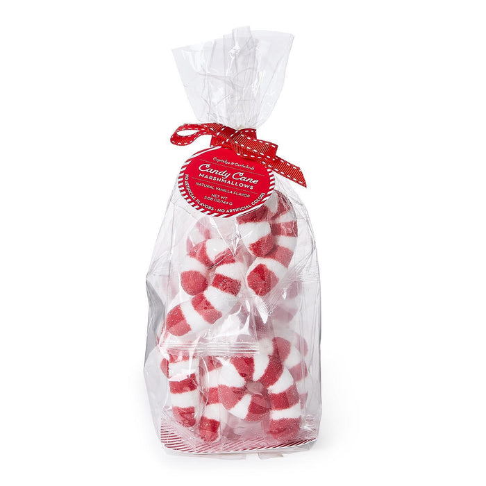 Candy Cane Natural Vanilla Flavor Sugar Coated Marshmallows