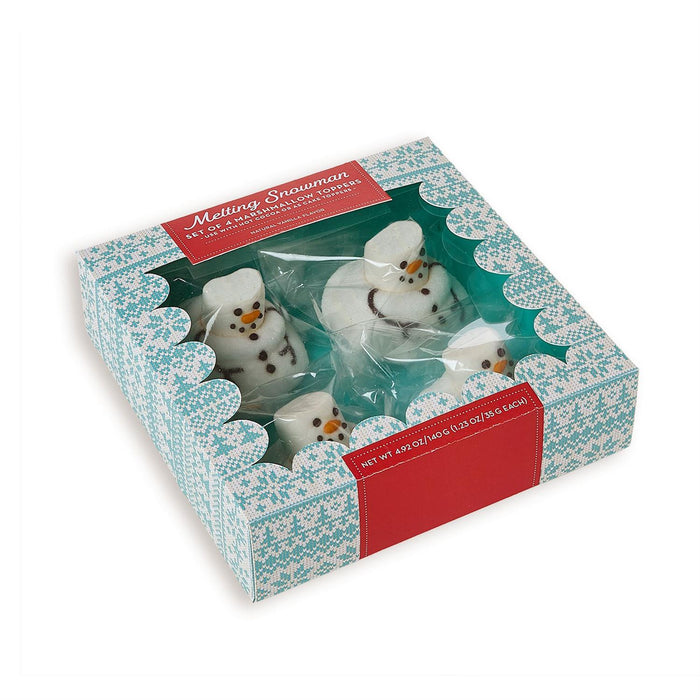Melting Snowman Sugar Coated Marshmallows