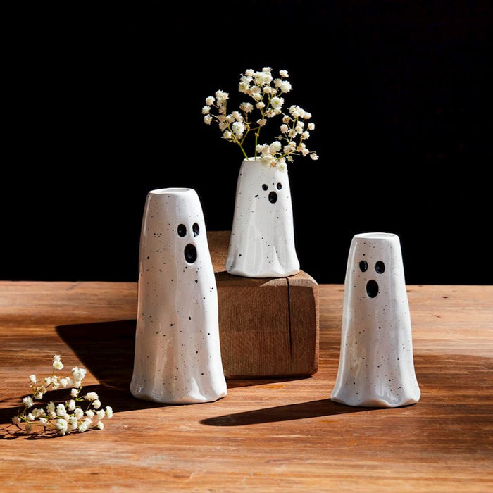 Ghost Candle Holders Vases