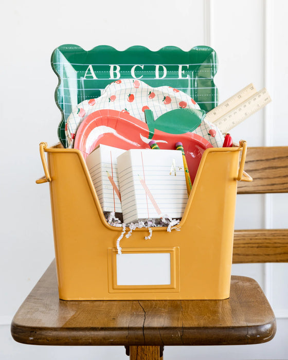 Ruled Paper Treat Box