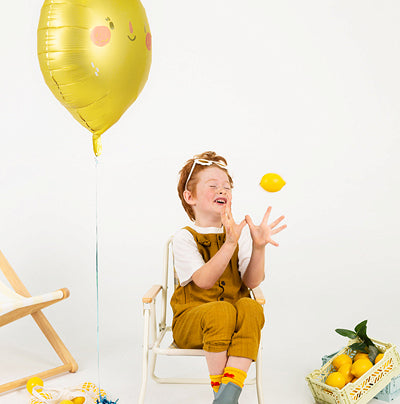 Lemon Foil Balloon