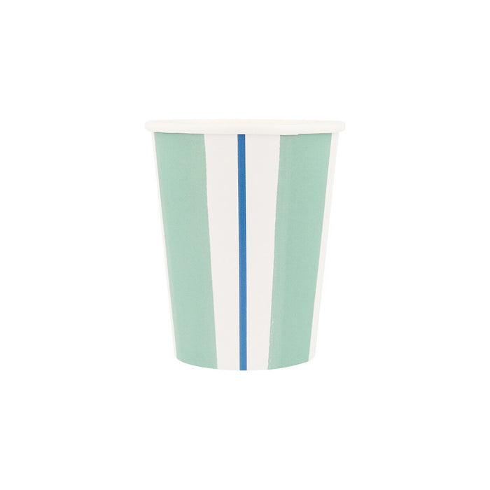 Preppy Stripe Cups