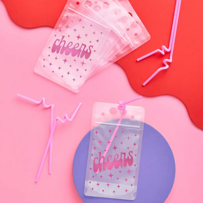Cheers Party Drink Pouches