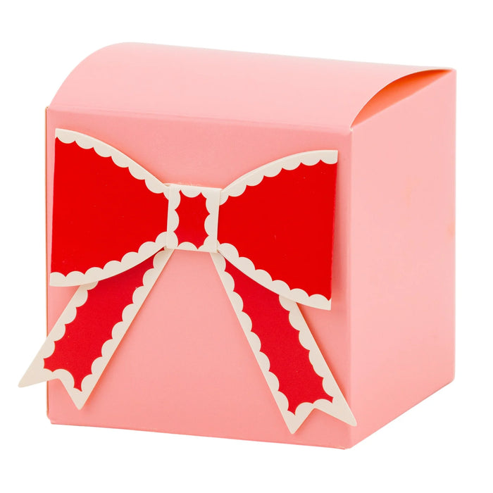 PInk and Red Bow Treat Boxes