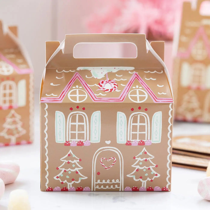 Gingerbread House Treat Boxes