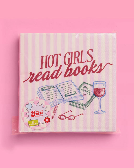 Hot Girls Book Club Napkins