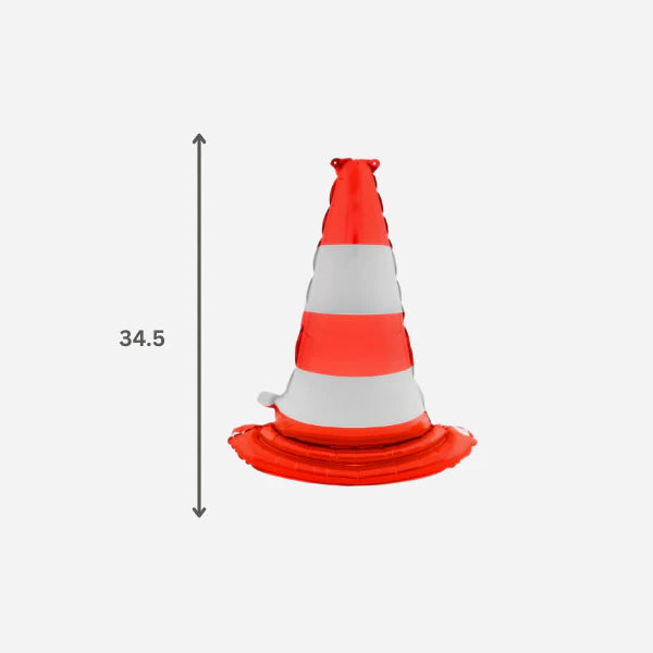 34" Traffic Cone Balloon (Colors Sold Separately)