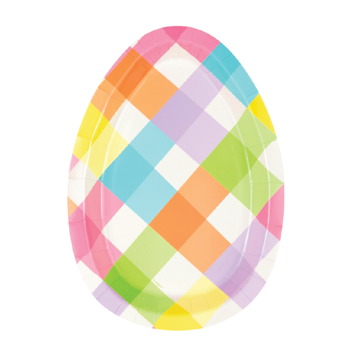 Cool Bunny Egg Shaped Dinner Plates