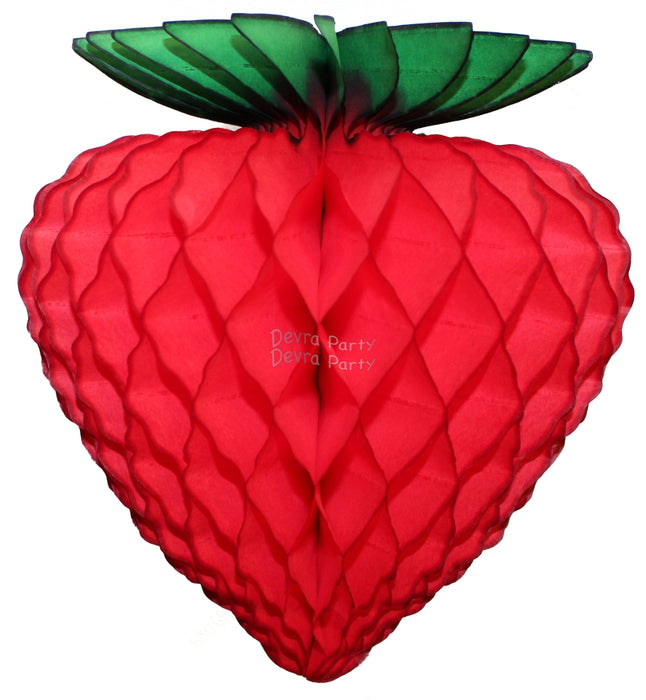 Honeycomb Tissue Paper Strawberry