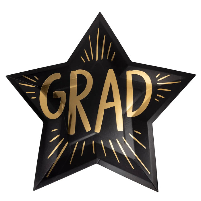 Grad Star Shaped Plate