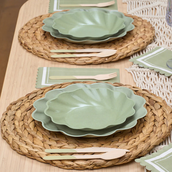 Sage Eco Friendly Bamboo Dinner Plate