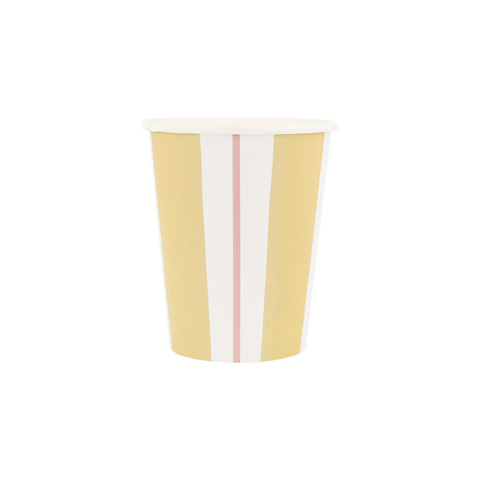 Preppy Stripe Cups