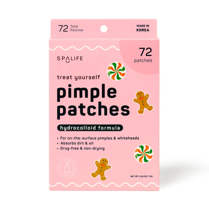 Christmas Holiday Gingerbread & Candies Pimple Patches 72 Ct
