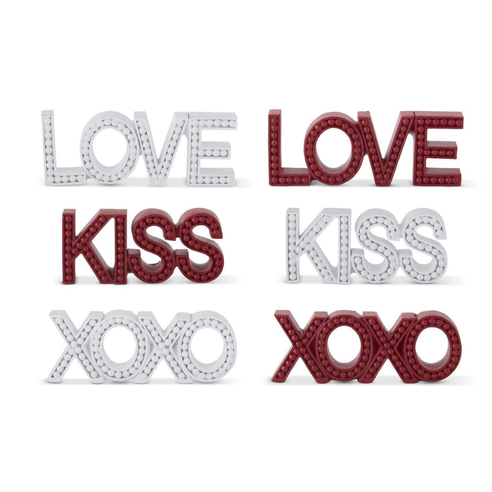 Assorted Valentine Resin Cutouts