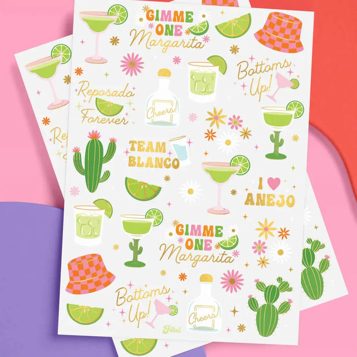 Margarita Temporary Tattoos
