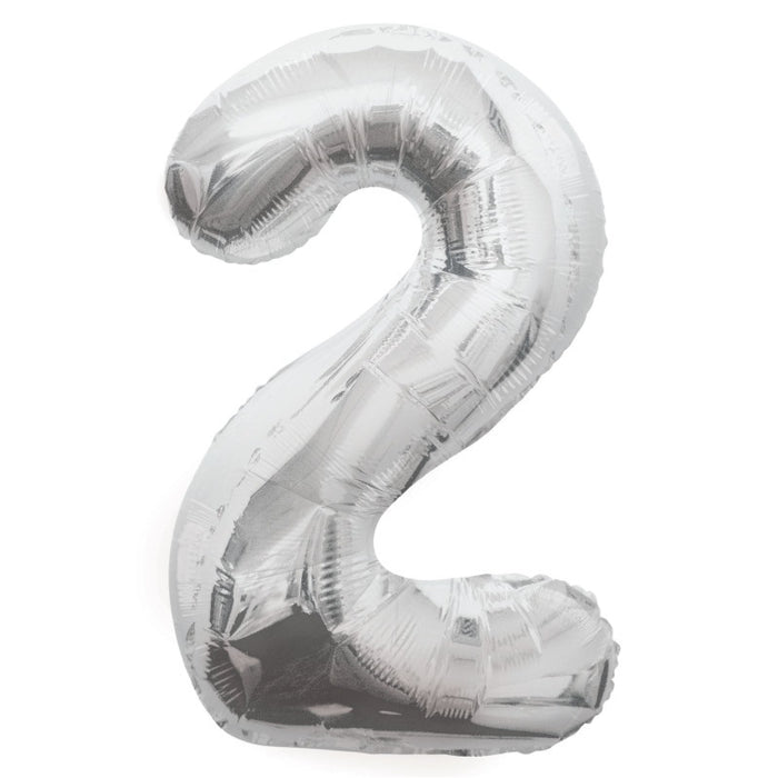 Number 2 - 34" Foil Balloon