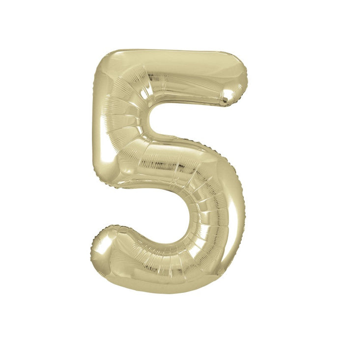 Number 5 - 34" Foil Balloon