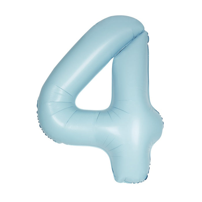 Number 4 - 34" Foil Balloon
