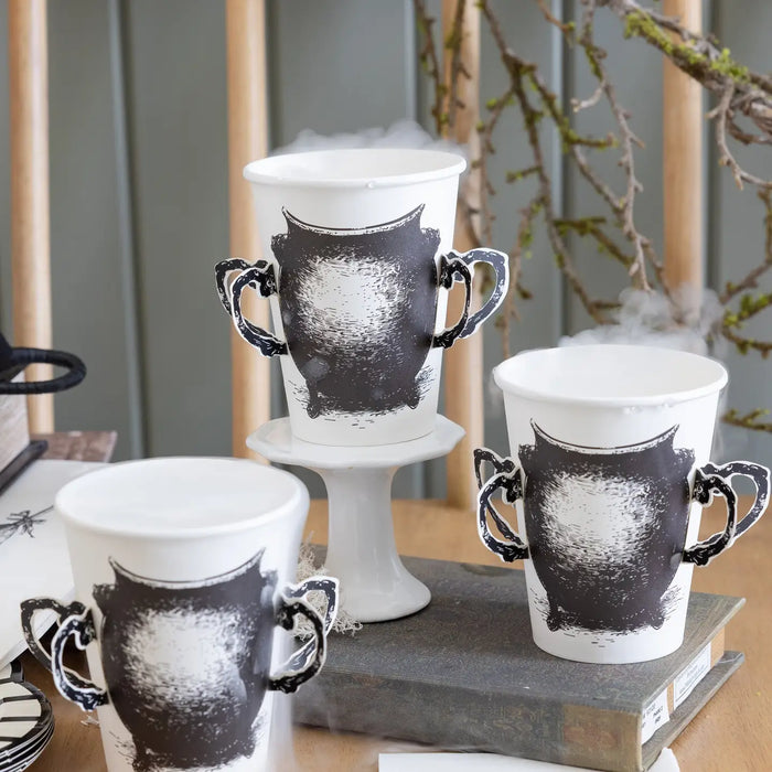 Cauldron Paper Cup with Handles