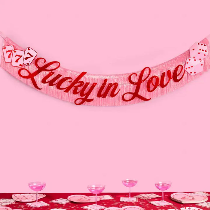Lucky in Love Fringe Banner