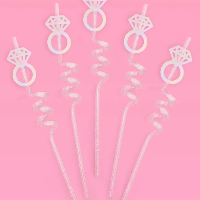 Engagement Ring Straws
