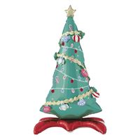 Christmas Tree Shaped Standing Foil Balloon