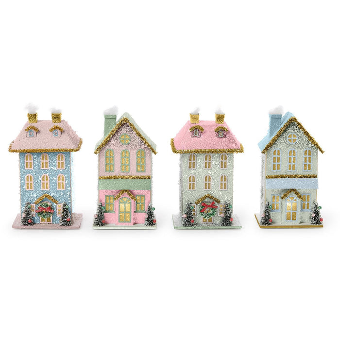 Holiday Lane Hand-Made Light Up House