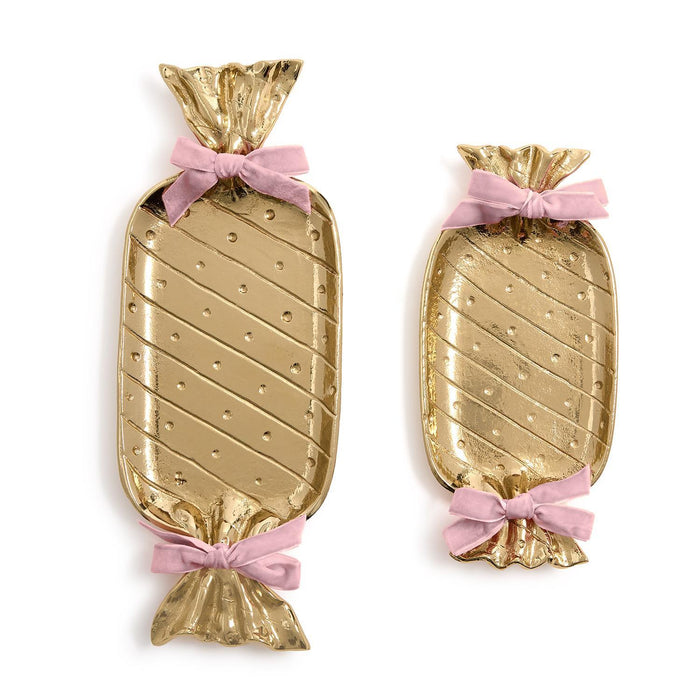 Gold Candy Shape Trays Set