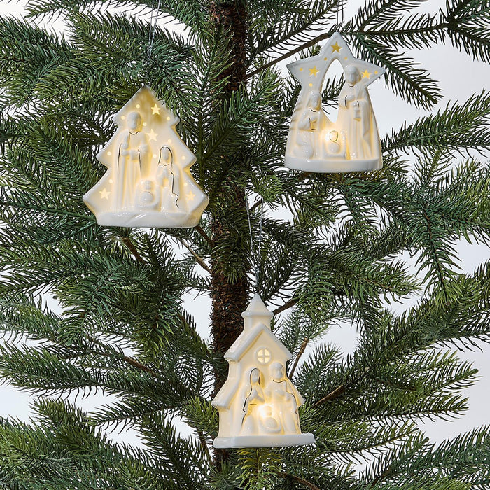 Starry Manger Light-Up Keepsake Ornament