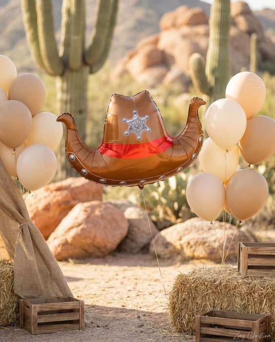 Cowboy Hat Foil Balloon
