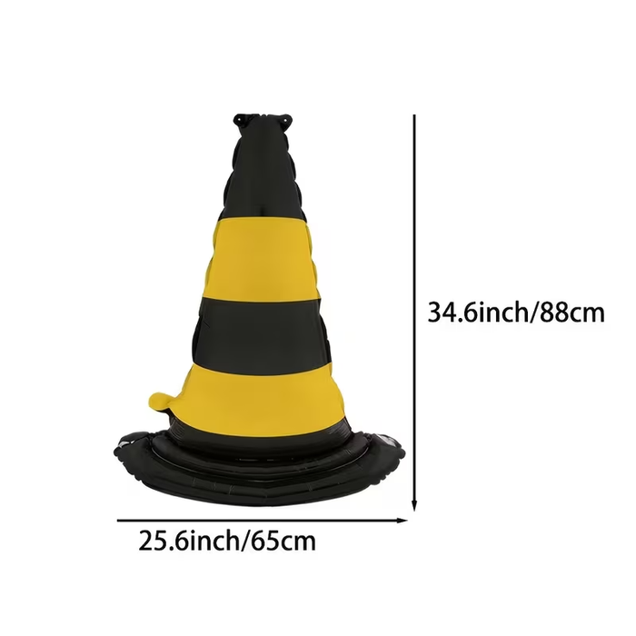 34" Traffic Cone Balloon (Colors Sold Separately)