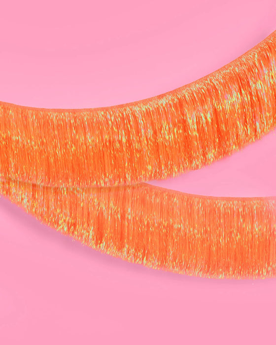 Orange Fringe Banner