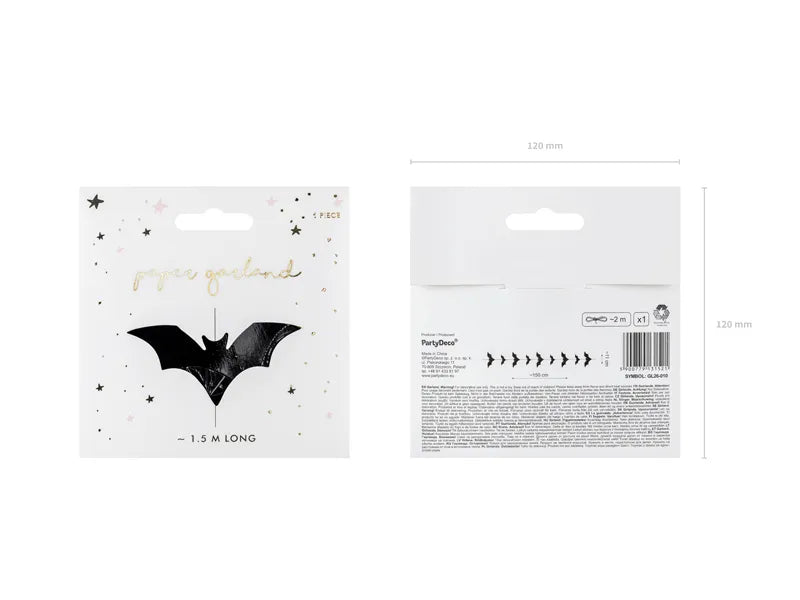 Black Bats Garland