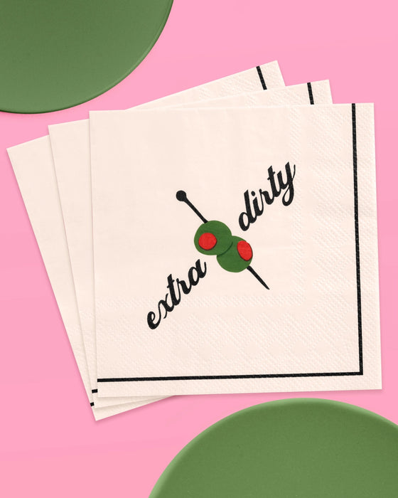Martini Napkins