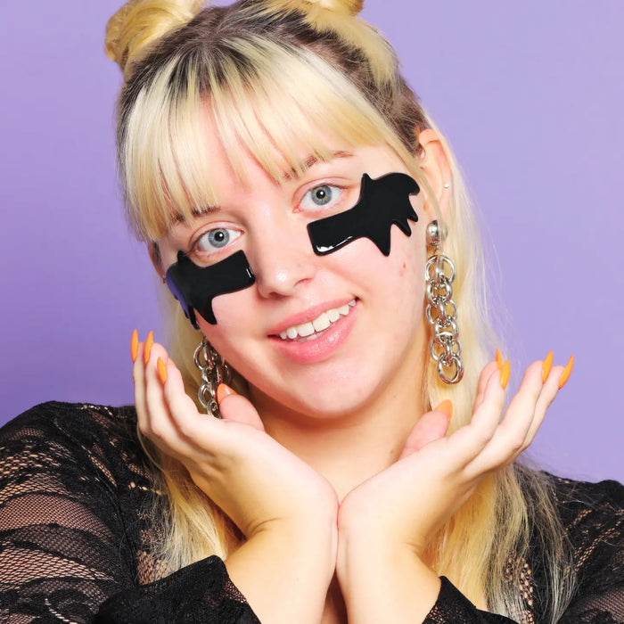 Halloween Bat Habits Detox Undereye Masks - 4 pairs
