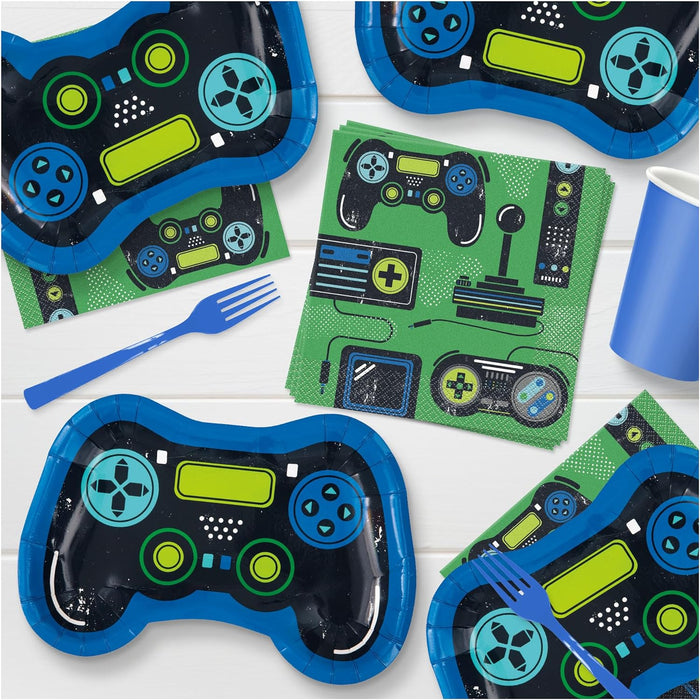 Gamer Controller Shaped Plates