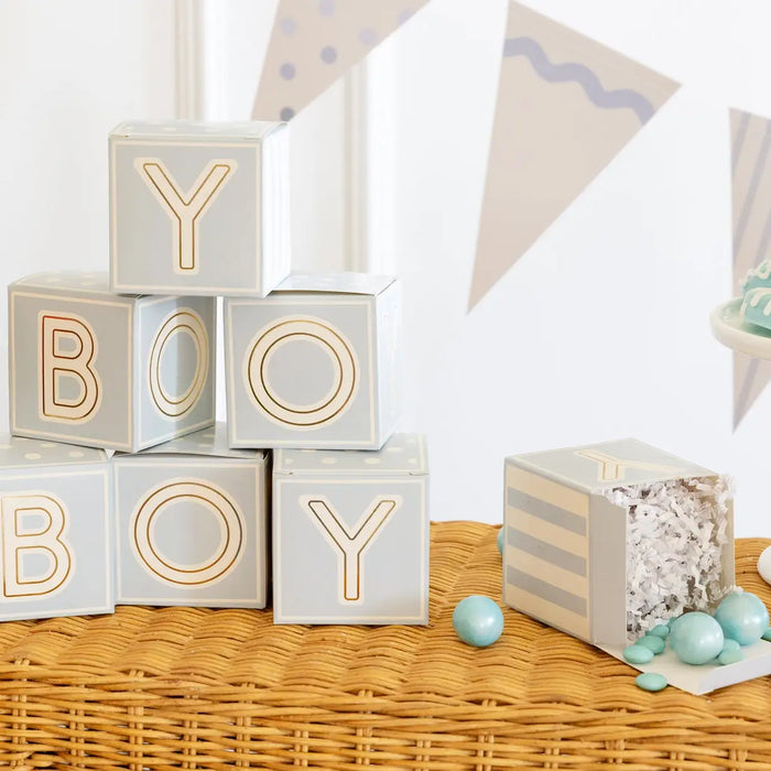 Blue Block Treat Box