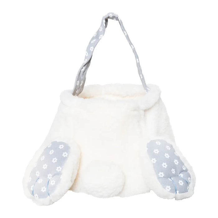 Light Blue Easter Cottontail Bunny Basket