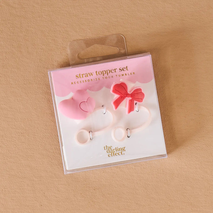 Straw Topper Set-Sweet & Sassy