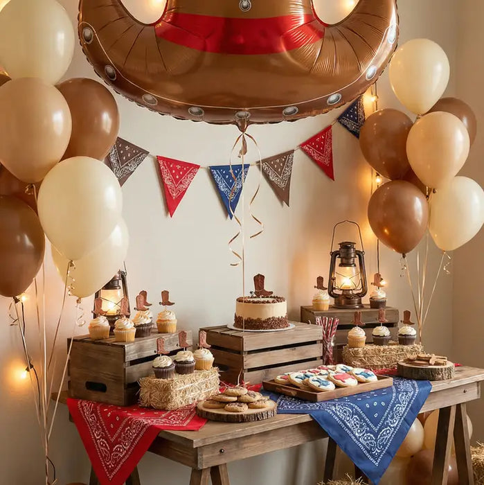 Cowboy Hat Foil Balloon