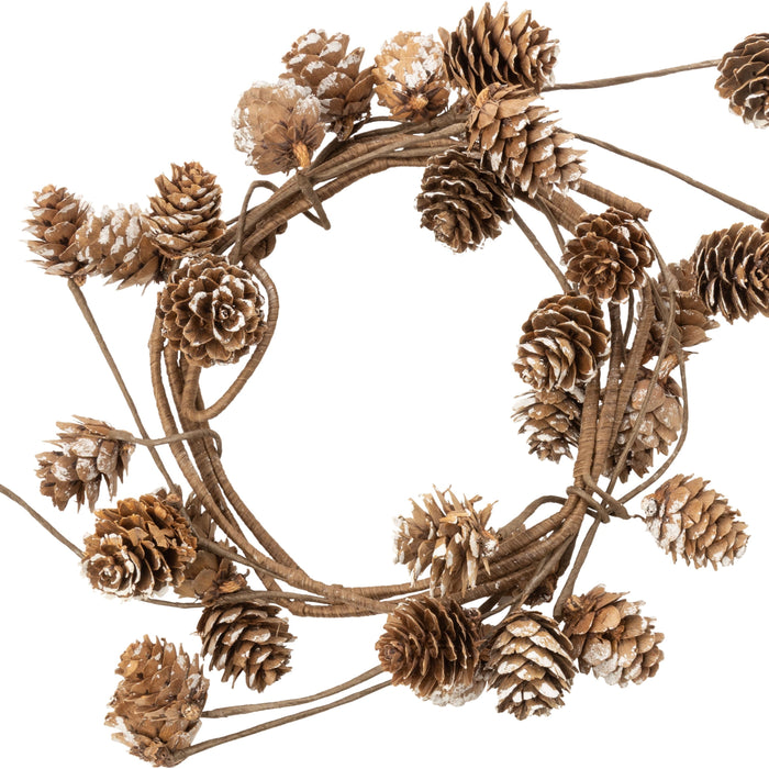 Natural Pinecone Garland