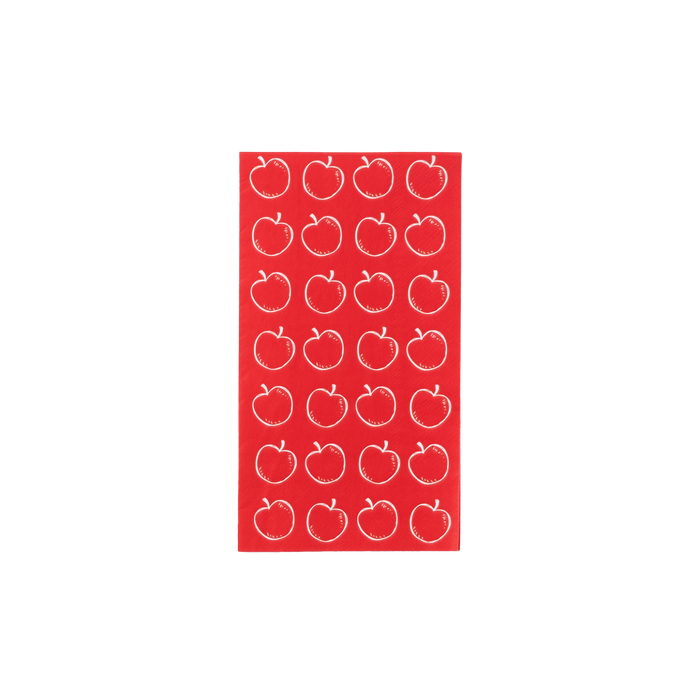 School Days Apple Guest Towel