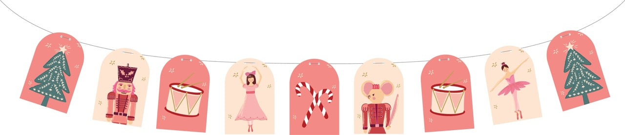 Nutcracker Icon Paper Garland