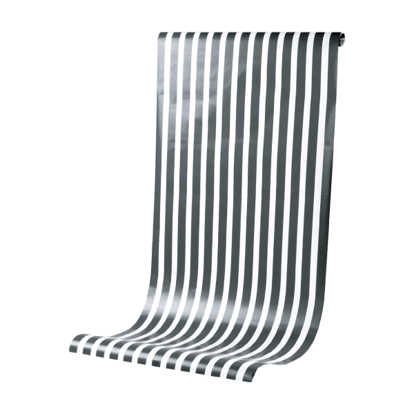 Black Striped Table Runner