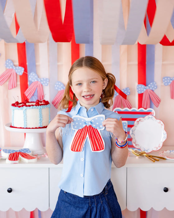 Bow Shaped Paper Napkin