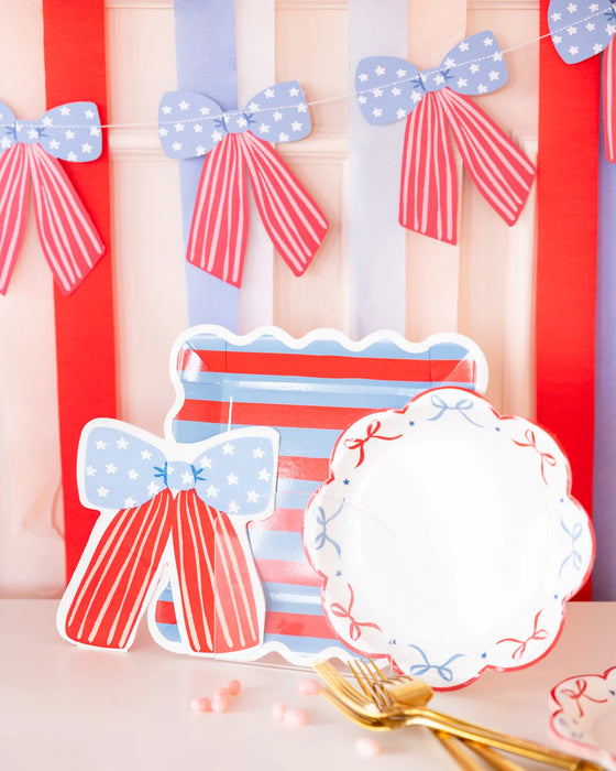 Bow Shaped Paper Napkin