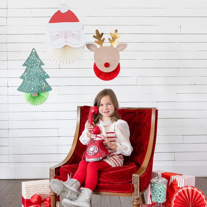 Christmas Fan Decor Set