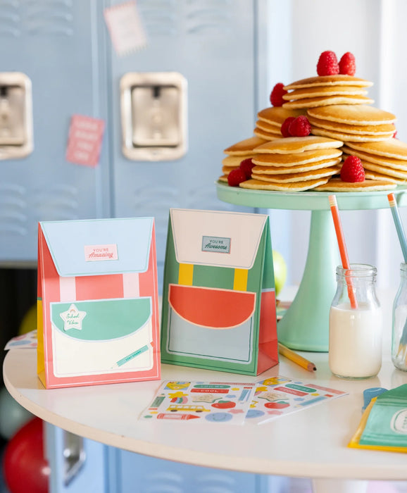 Backpack Shaped Treat Bags
